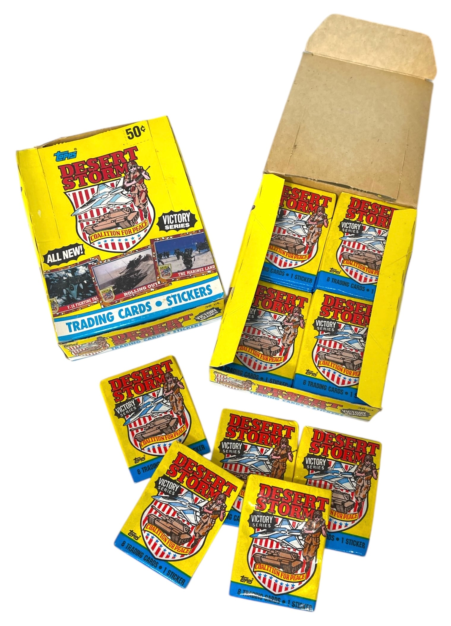 Topps Desert Storm Trading Cards and Stickers (1 of 1)