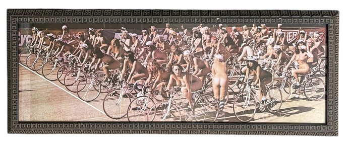 Framed Bicycle Race Poster