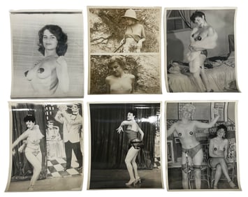 Vintage Erotic Burlesque Photo Collection