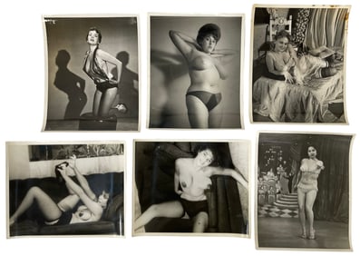 Vintage Erotic Burlesque Photo Collection