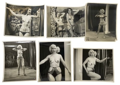Vintage Erotic Burlesque Photo Collection