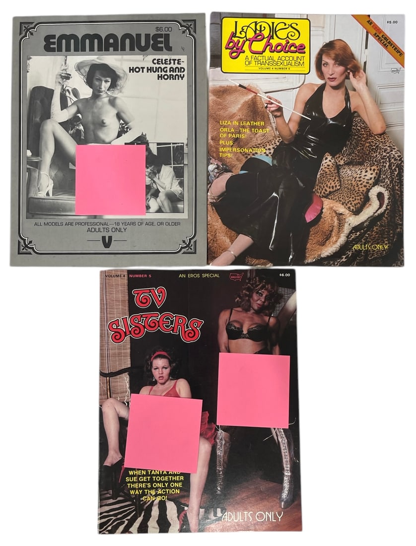 Erotic Adult Magazine Collection: Erotic Adult Magazine Collection