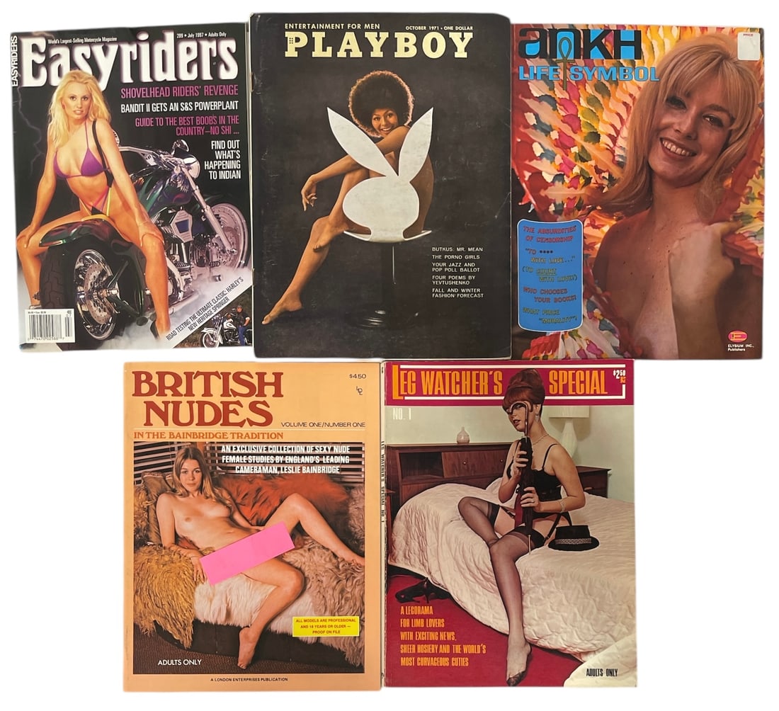 Erotic Adult Magazine Collection: Erotic Adult Magazine Collection