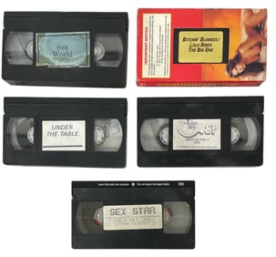 Erotic Adult Video Collection | VHS