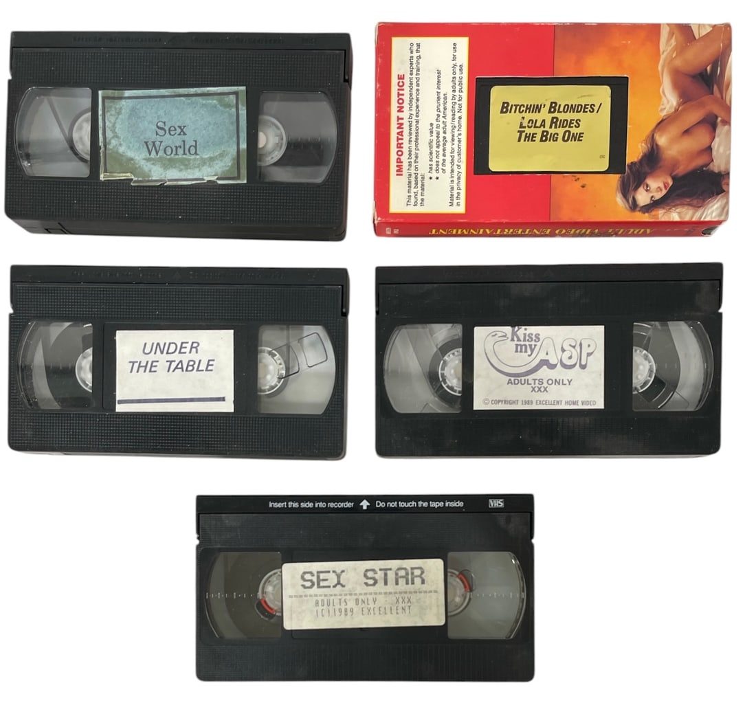 Erotic Adult Video Collection | VHS: Erotic Adult Video Collection | VHS