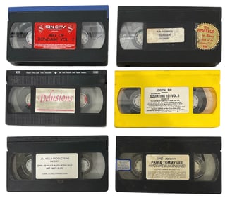 Erotic Adult Video Collection | VHS