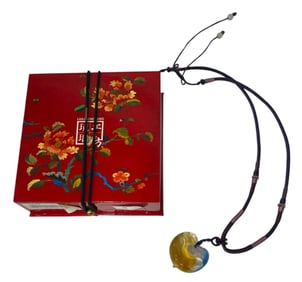 Liuli GongFang Crystal Necklace