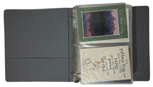Vintage Gift Card Collection