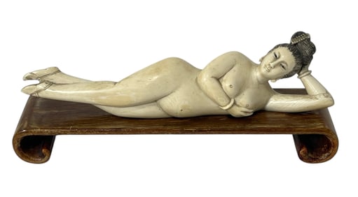 Chinese Carved Lady Sculpture