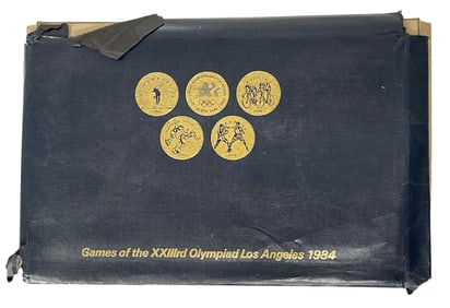 Games of the XXIIIrd Olympiad Los Angeles 1984 Transit Coins