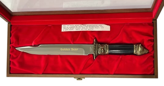 Kershaws Golden Bear Bayonet Dagger