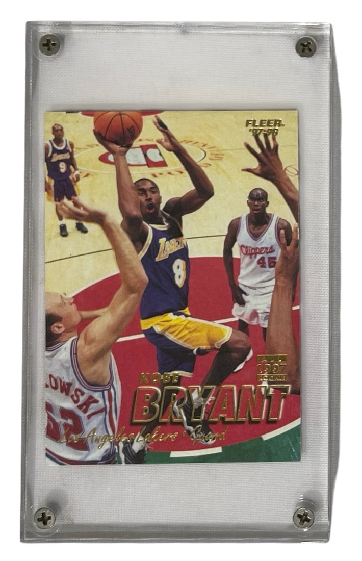 1997 Fleer All Rookie Kobe Bryant | No 50: AUTHENTICATION HAS NOT BEEN PERFORMED TO GUARANTEE VERIFICATION