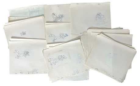 Animation Production Notes and Original Art