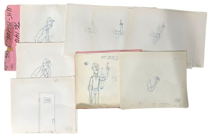 Animation Production Notes and Original Art
