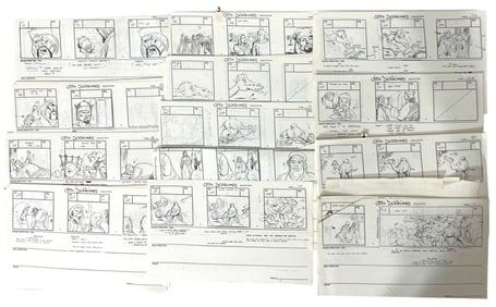 Animation StoryBoard Collection | Original Art