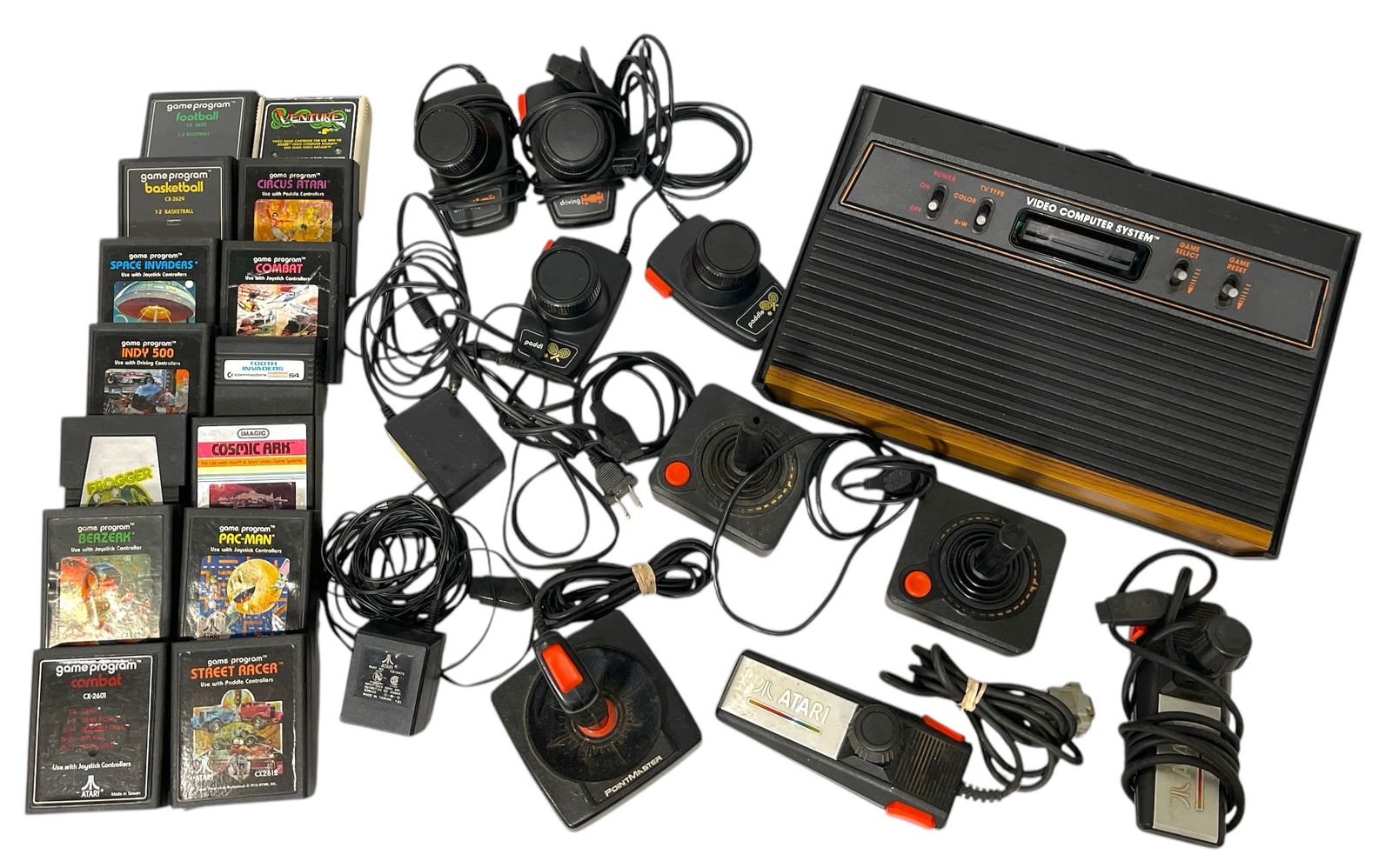 Atari Gaming Console with Games and Controllers | SN 81777320 (1 of 6)