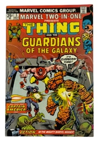 Marvels The Thing and the Guardians of the Galaxy Comic Book