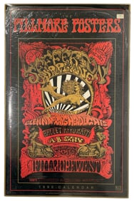 Fillmore Posters 1990 Calendar