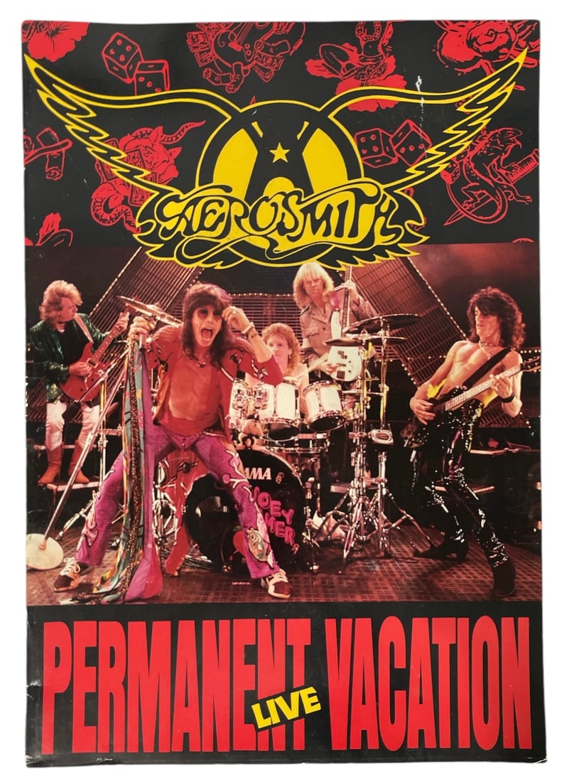 Aerosmith 1988 Permanent Vacation | Tour Program (1 of 5)