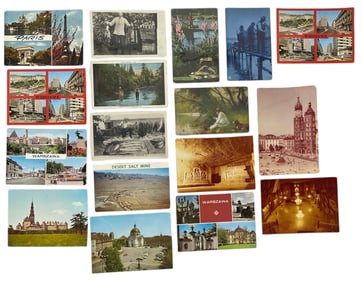 Vintage Fishing and Other Postcard Collection