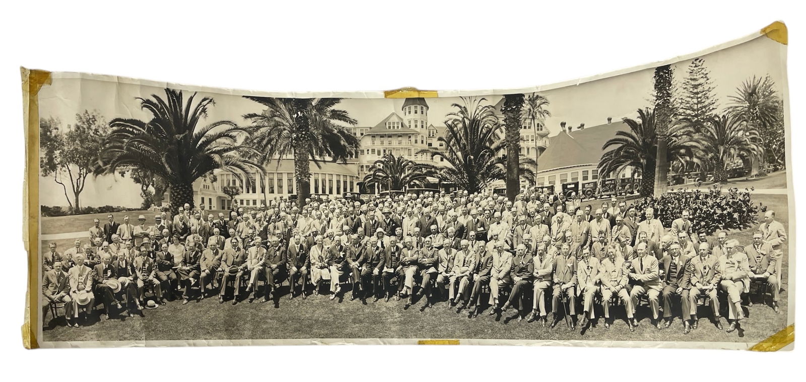 Vintage Panoramic Photo: Vintage Panoramic Photo