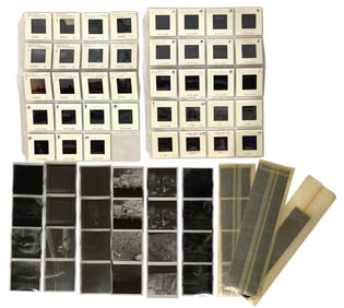 Vintage Photo Slide and Photo Negative Collection