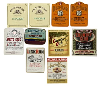 Vintage Liquor Label Collection