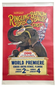 Ringling Bros and Barnum and Bailey Circus Poster