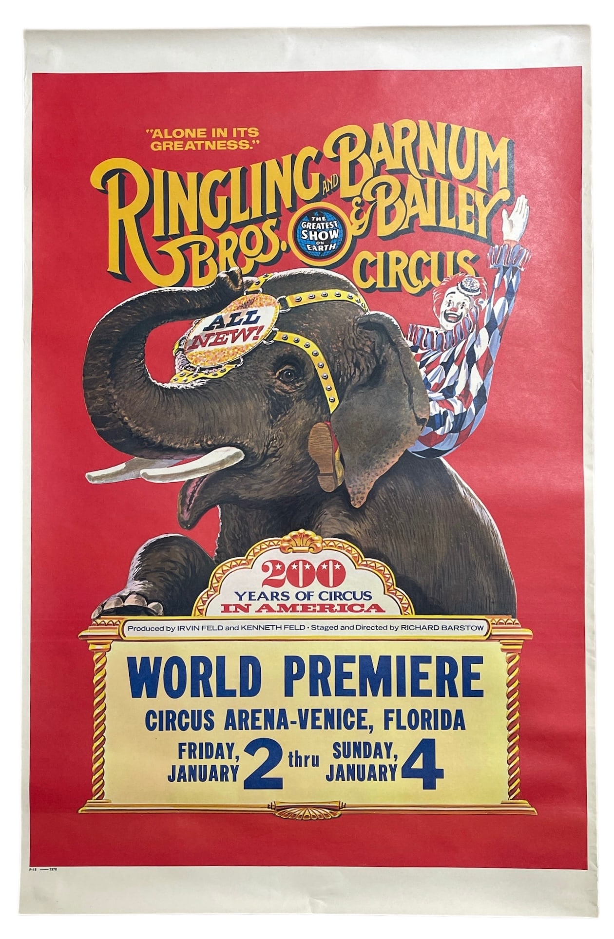 Ringling Bros and Barnum and Bailey Circus Poster: Ringling Bros and Barnum and Bailey Circus Poster