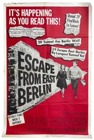 Escape From East Berlin | Vintage Movie Poster
