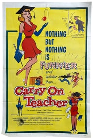 Carry On Teacher | Vintage Movie Poster