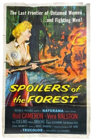 Spoilers of the Forest | Vintage Movie Poster