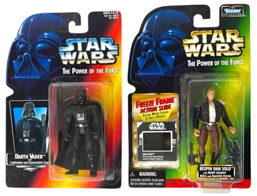 Star Wars Action Figures | Darth Vader and Bespin Han Solo