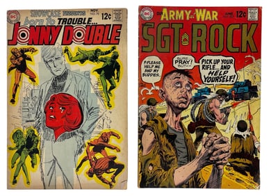 DCS Jonny Double and SGT Rock Comic Book