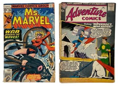 Marvels Ms. Marvel and DCs Adventure Comics | Comic Books