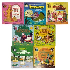 Vintage Disneyland Record and Book Collection