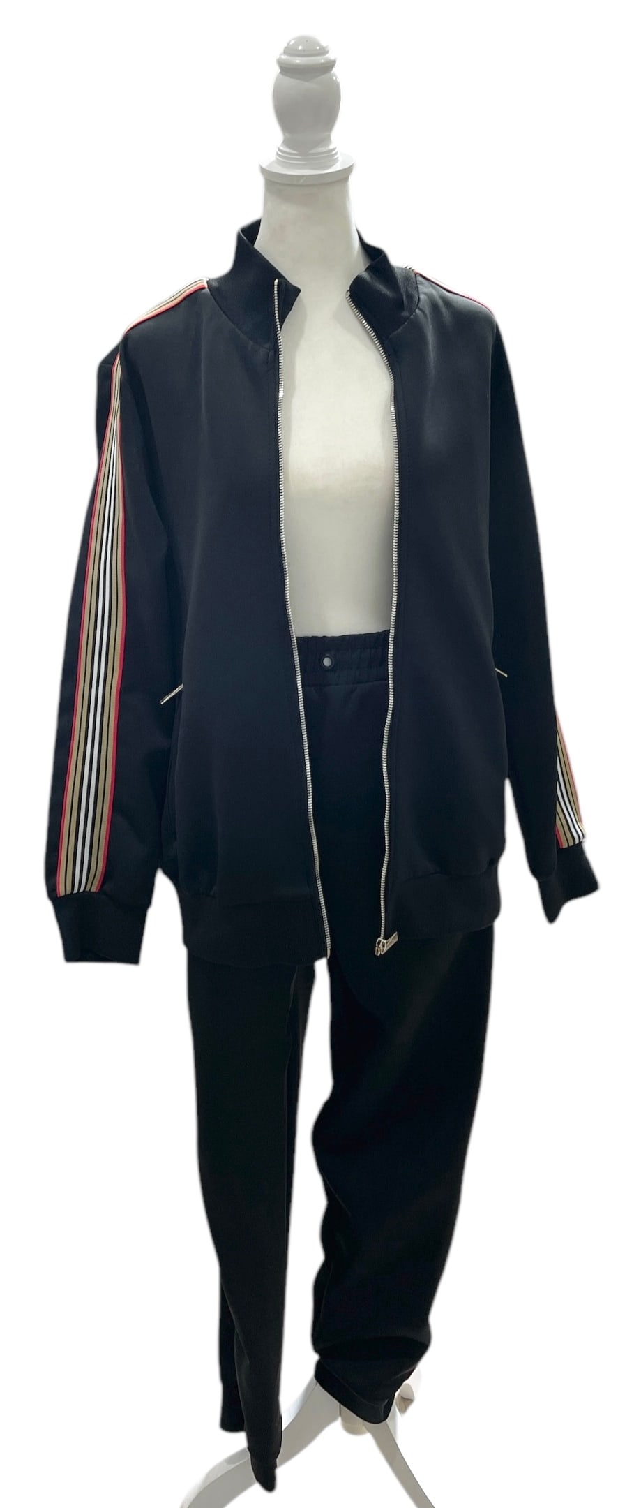 Moderno Sweat Jacket and Pants | Mens Medium: AUTHENTICATION HAS NOT BEEN PERFORMED TO GUARANTEE VERIFICATION