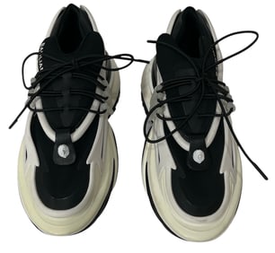 Designer Black and White Sneakers