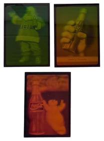 1995 Coca Cola Hologram from Collect A Card