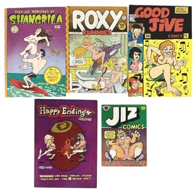 Erotic Adult Comic Book Collection
