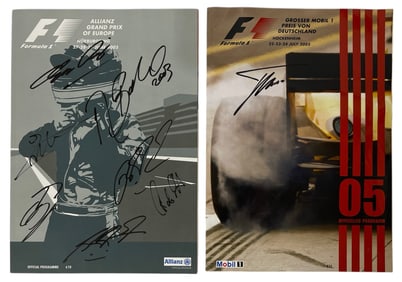 SIGNED Formula 1 Magazine Collection | July and June