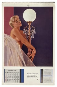 1961 Vintage Playboy Calendar