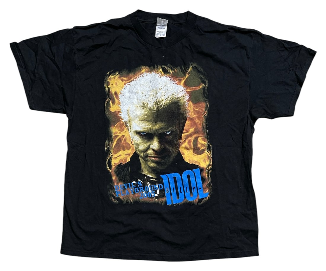 Billy Idol T Shirt | Size XL: Billy Idol T Shirt | Size XL