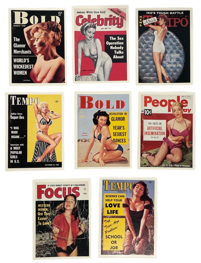 Pocket Pin Ups Trading Card Collection (1 of 2)