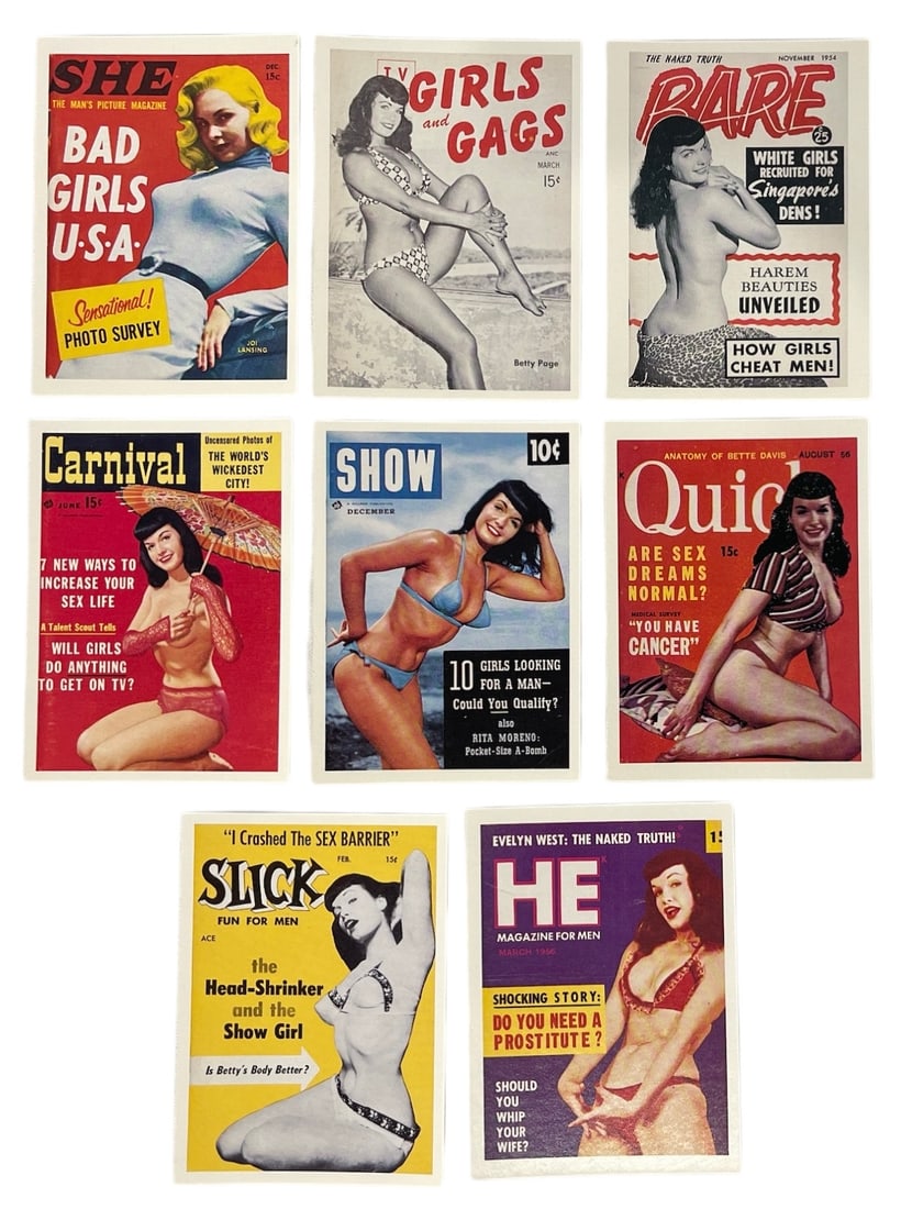 Pocket Pin Ups Trading Card Collection (1 of 2)