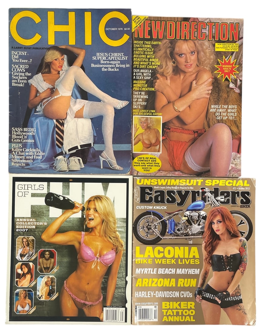 Erotic Adult Magazine Collection: Erotic Adult Magazine Collection