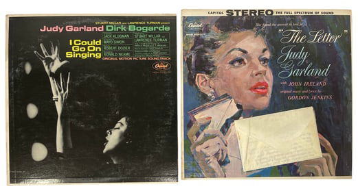 Judy Garland Vinyl Record Collection