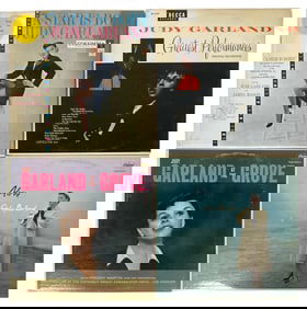 Judy Garland Vinyl Record Collection