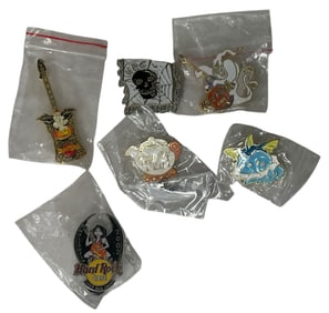 Hard Rock Cafe Disney and Other Pin Collection