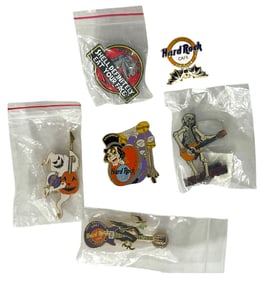 Hard Rock Cafe and Other Pin Collection